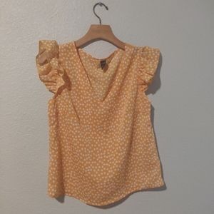 Yellow Shein Top